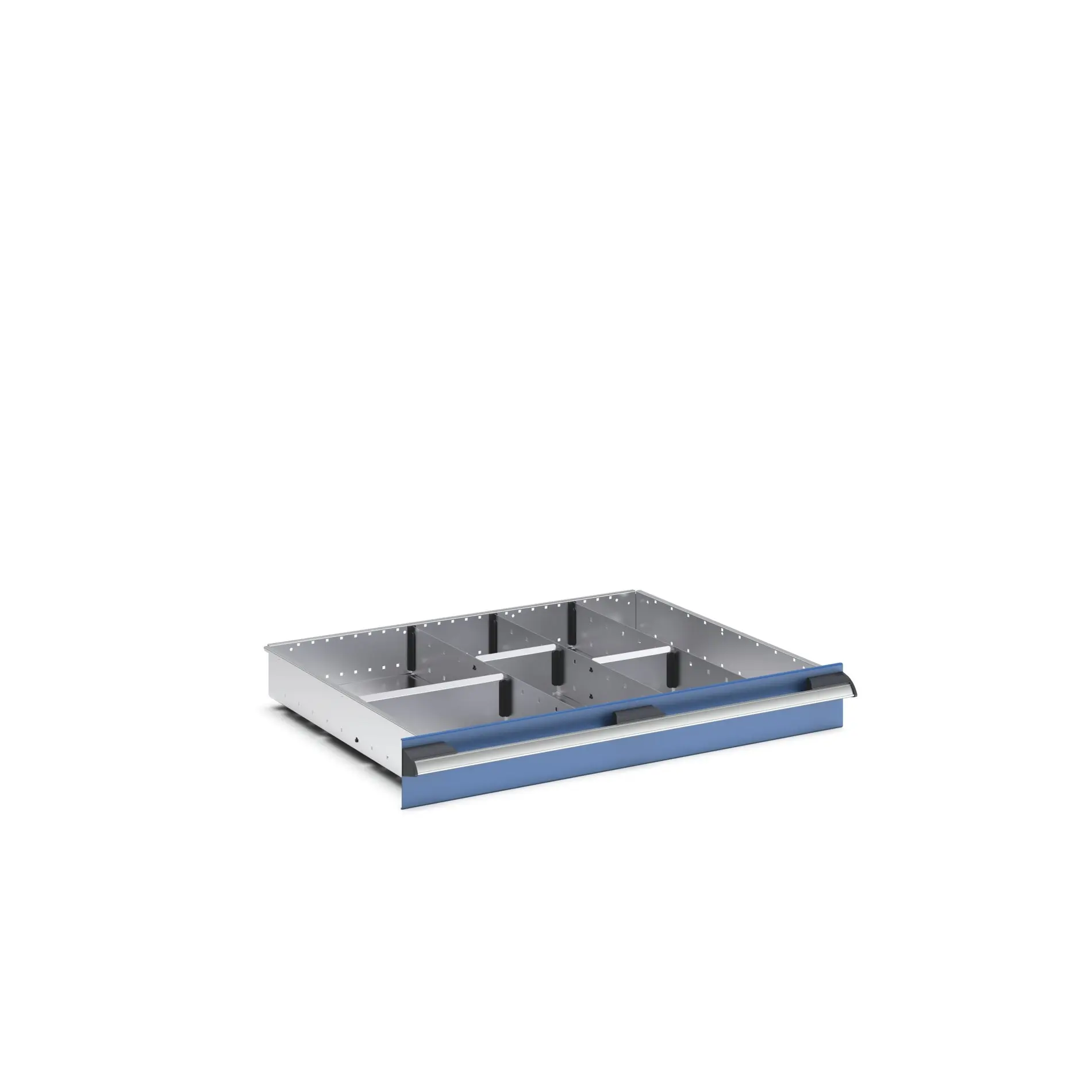 Produktfoto 1 von Bott Trennwandset, Typ Trennwand für Schubladen, Stahlblech, Silber