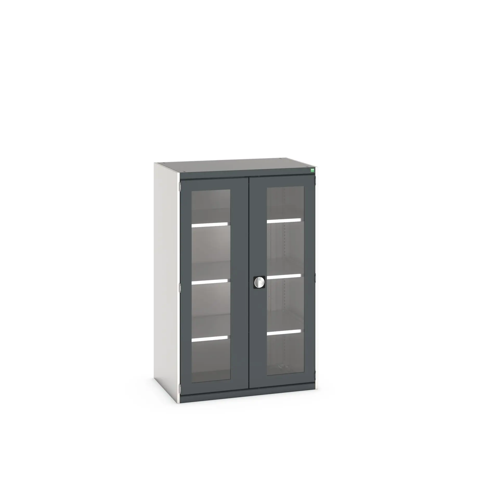 Produktfoto 1 von Bott Schrank Typ Gehäuse Bodenmontage 2 Tür/en 3 Regal/e Stahlblech