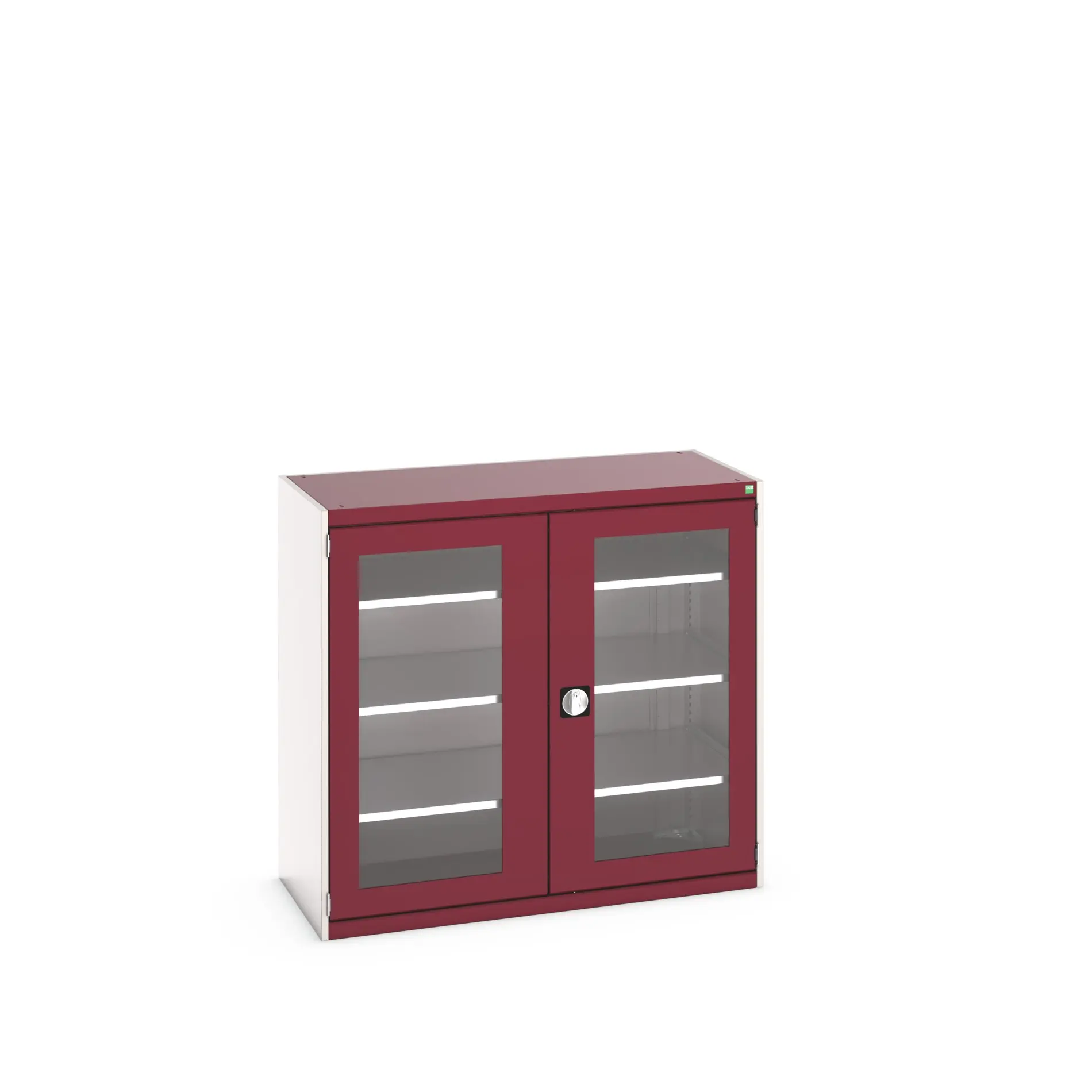 Produktfoto 1 von Bott Schrank Typ Gehäuse Bodenmontage 2 Tür/en 3 Regal/e Stahlblech