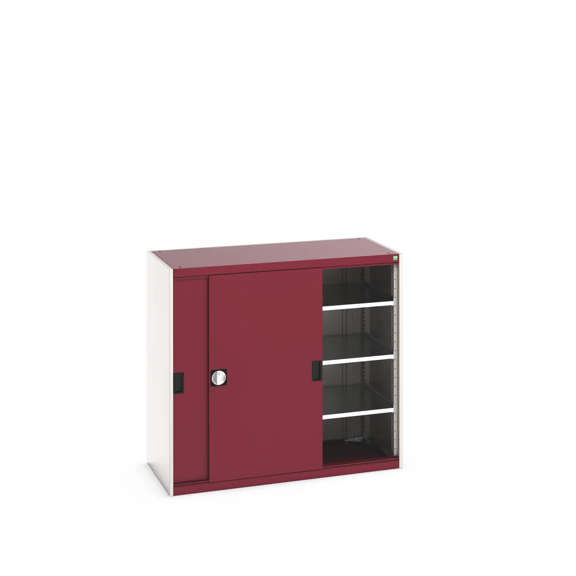 Produktfoto 1 von Bott Schrank Typ Schrank Freistehend 2 Tür/en 3 Regal/e 1200 mm 1300mm Abschließbar 650 mm Stahl