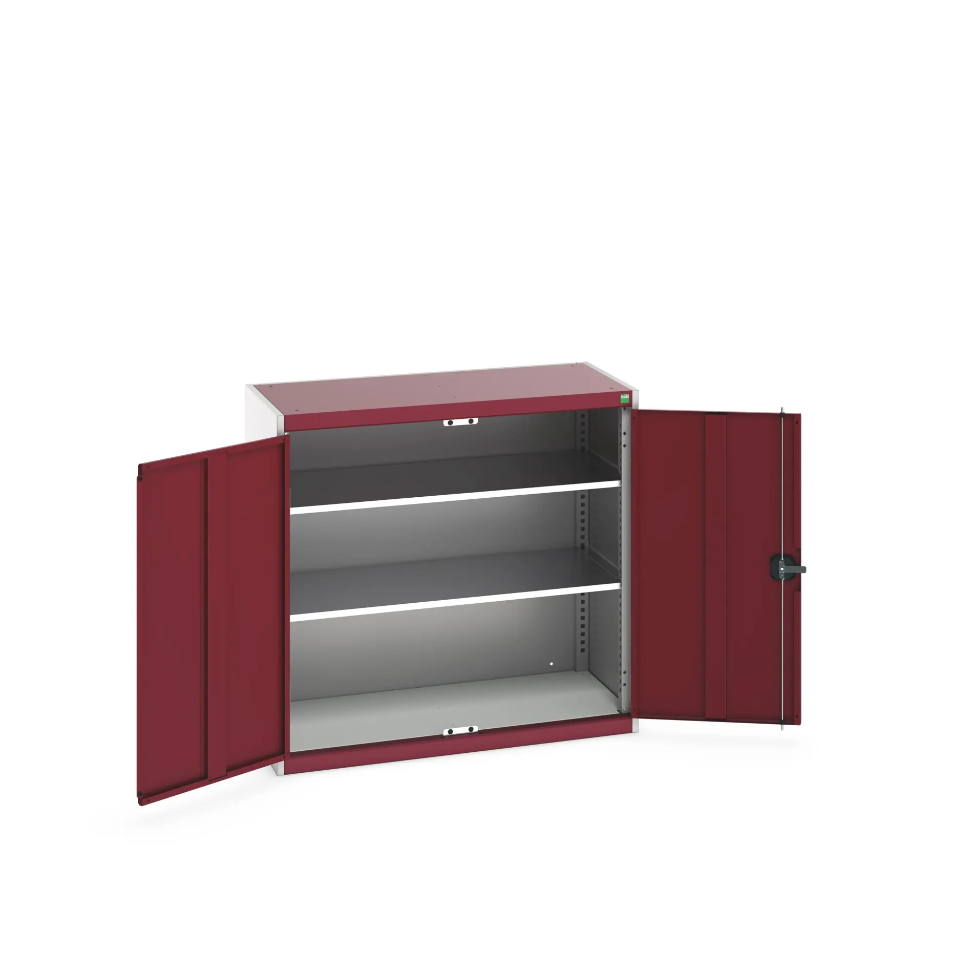 Produktfoto 1 von Bott Aufbewahrungsschrank Typ Schrank Freistehend 2 Tür/en 2 Regal/e 1000 mm 1050 mm 525 mm Stahl