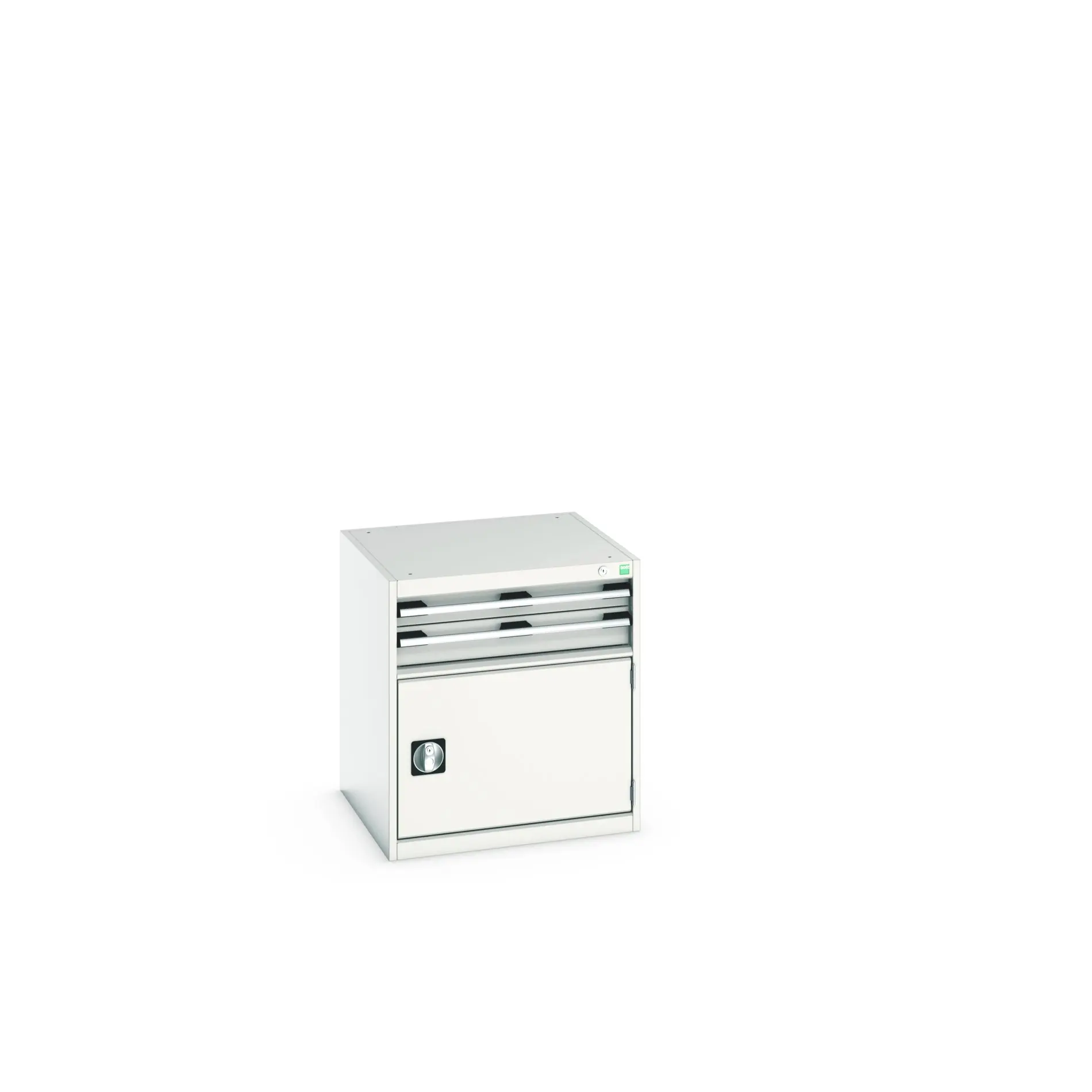 Produktfoto 1 von Bott Aufbewahrungsschrank Typ Schrank Freistehend 1 Tür/en 2 Schublade/n 700 mm 650 mm Ja 650 mm Stahlblech