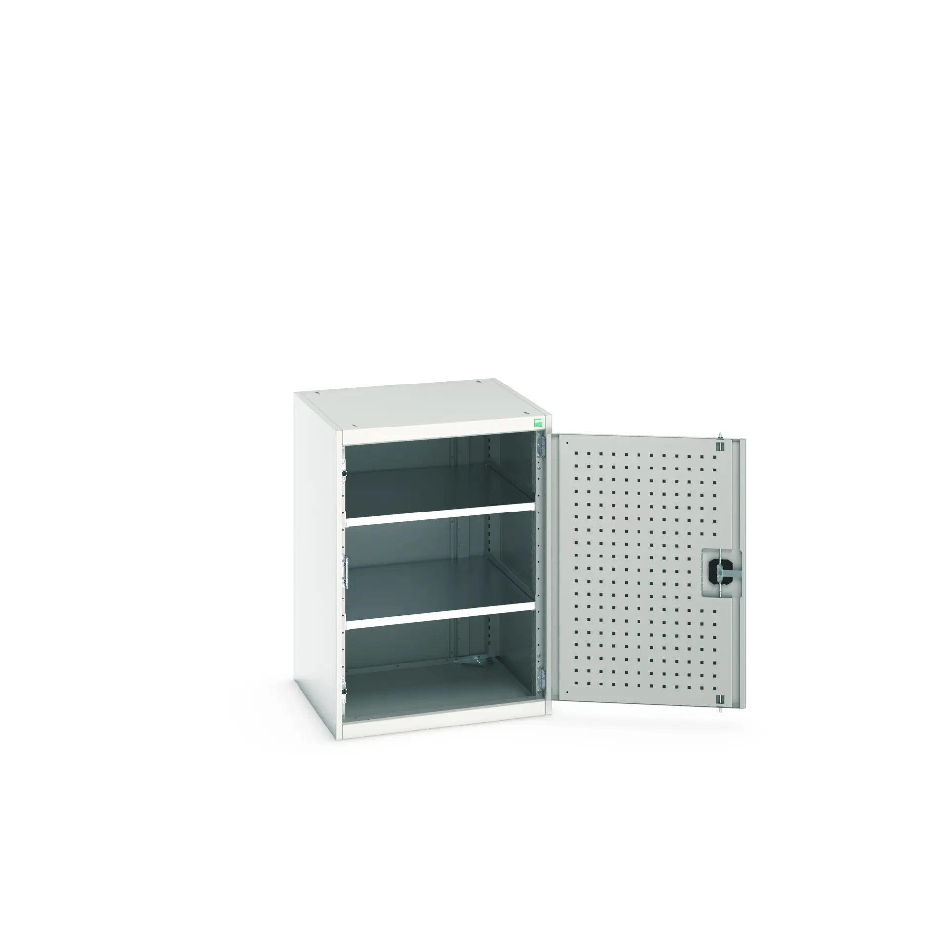 Produktfoto 1 von Bott Aufbewahrungsschrank Typ Regalschrank Freistehend 1 Tür/en 2 Regal/e 900 mm 650 mm Ja 650 mm Stahlblech