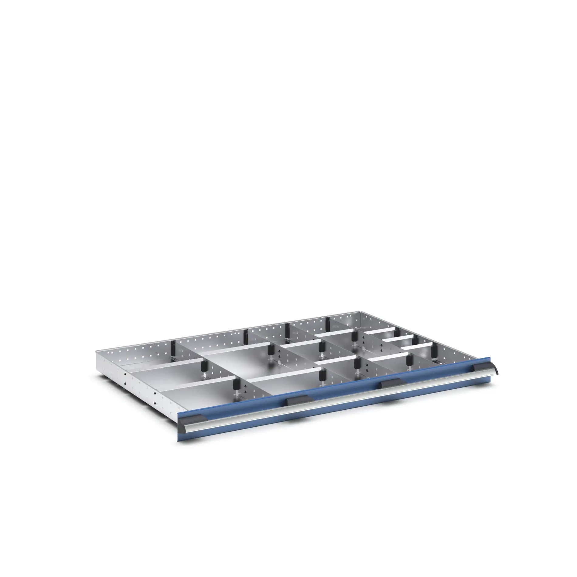 Produktfoto 1 von Bott Trennwandset, Typ Trennwand für Schubladen, Stahlblech, Silber
