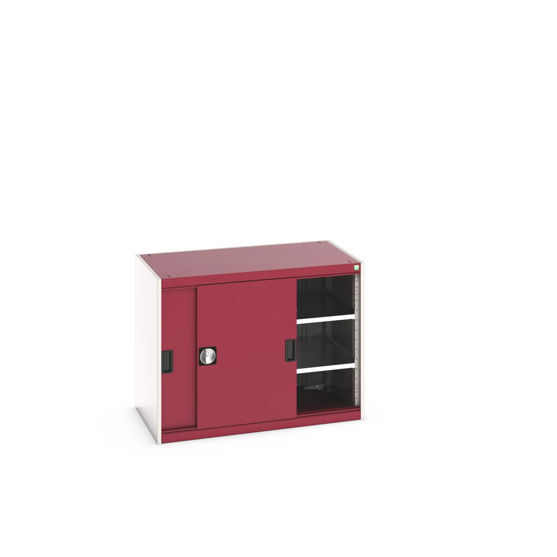 Produktfoto 1 von Bott Aufbewahrungsschrank Typ Regalschrank Freistehend 2 Tür/en 2 Regal/e 800 mm 1050 mm Ja 650 mm Stahlblech