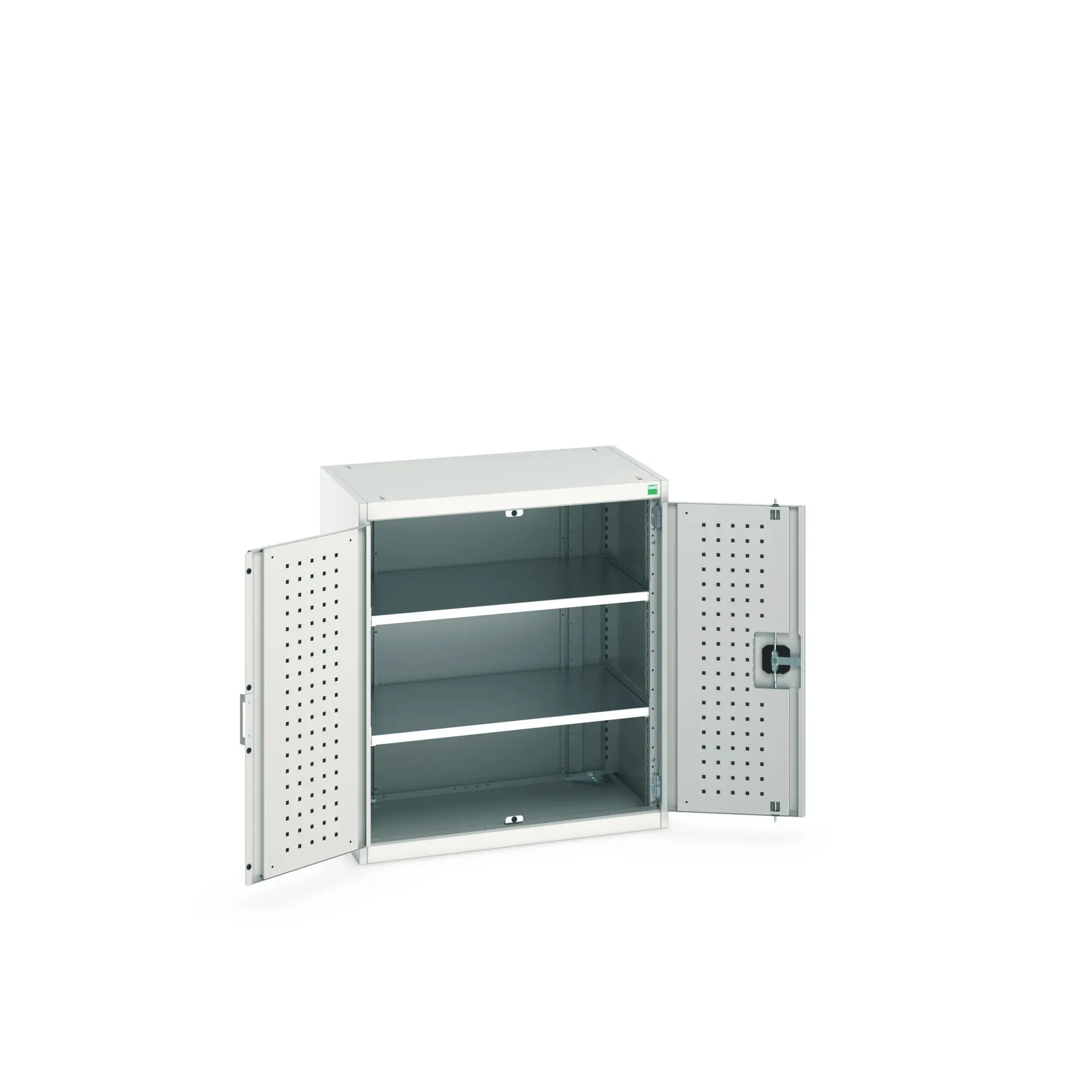 Bott Aufbewahrungsschrank Typ Regalschrank Freistehend 2 Tür/en 2 Regal/e 900 mm 80 mm Ja 525 mm Stahlblech