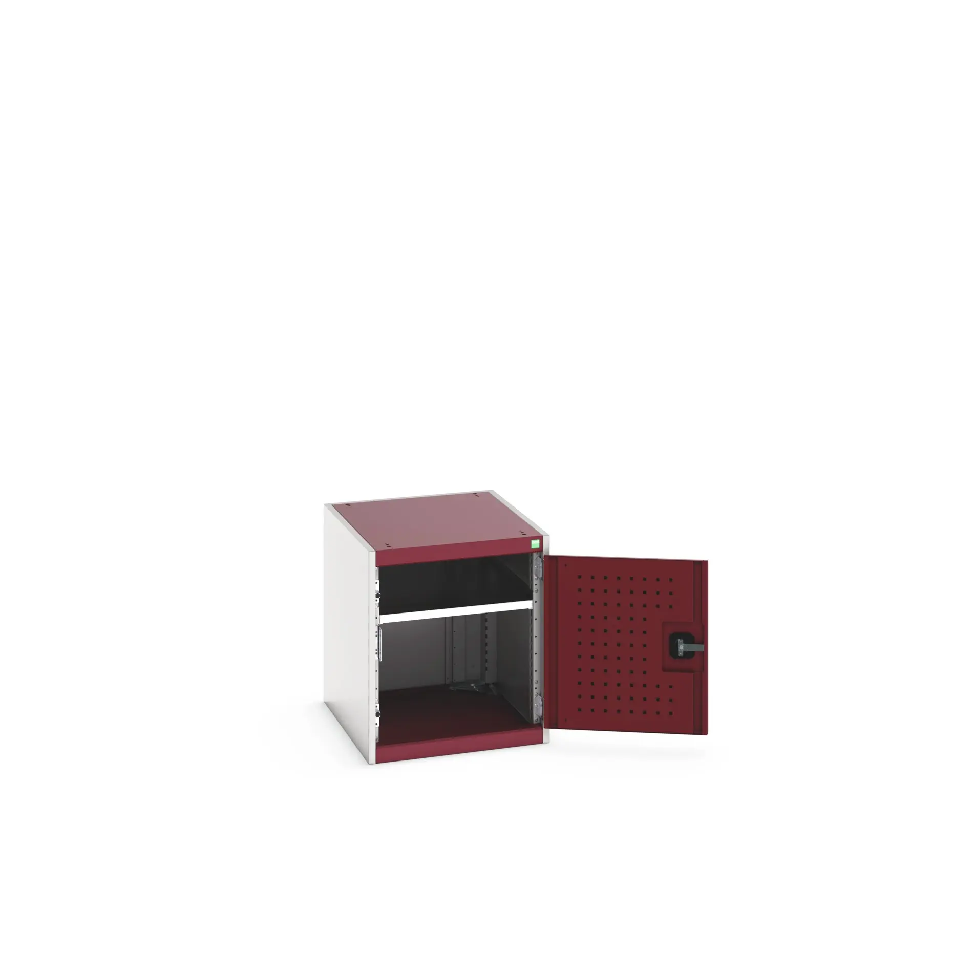 Produktfoto 1 von Bott Aufbewahrungsschrank Typ Regalschrank Freistehend 1 Tür/en 1 Regal/e 600 mm 525 mm Ja 650 mm Stahlblech