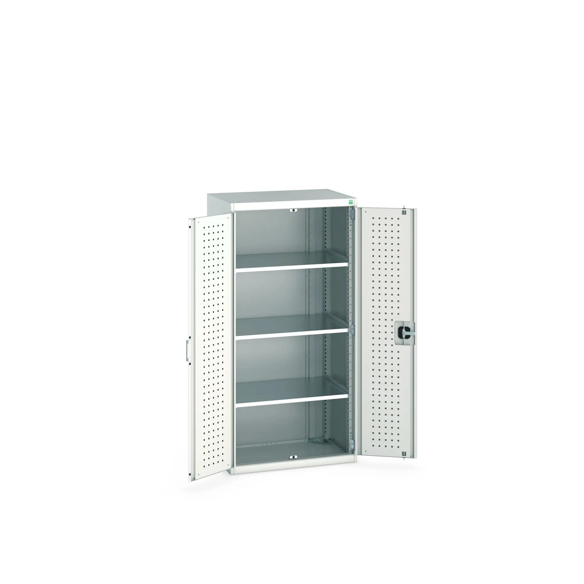 Produktfoto 1 von Bott Aufbewahrungsschrank Typ Regalschrank Freistehend 2 Tür/en 3 Regal/e 1600 mm 80 mm Ja 525 mm Stahlblech