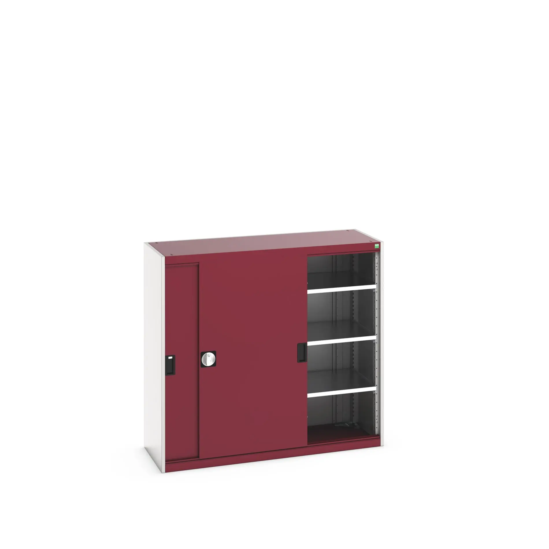 Produktfoto 1 von Bott Aufbewahrungsschrank Typ Regalschrank Freistehend 2 Tür/en 3 Regal/e 1200 mm 1300 mm Ja 525 mm Stahlblech