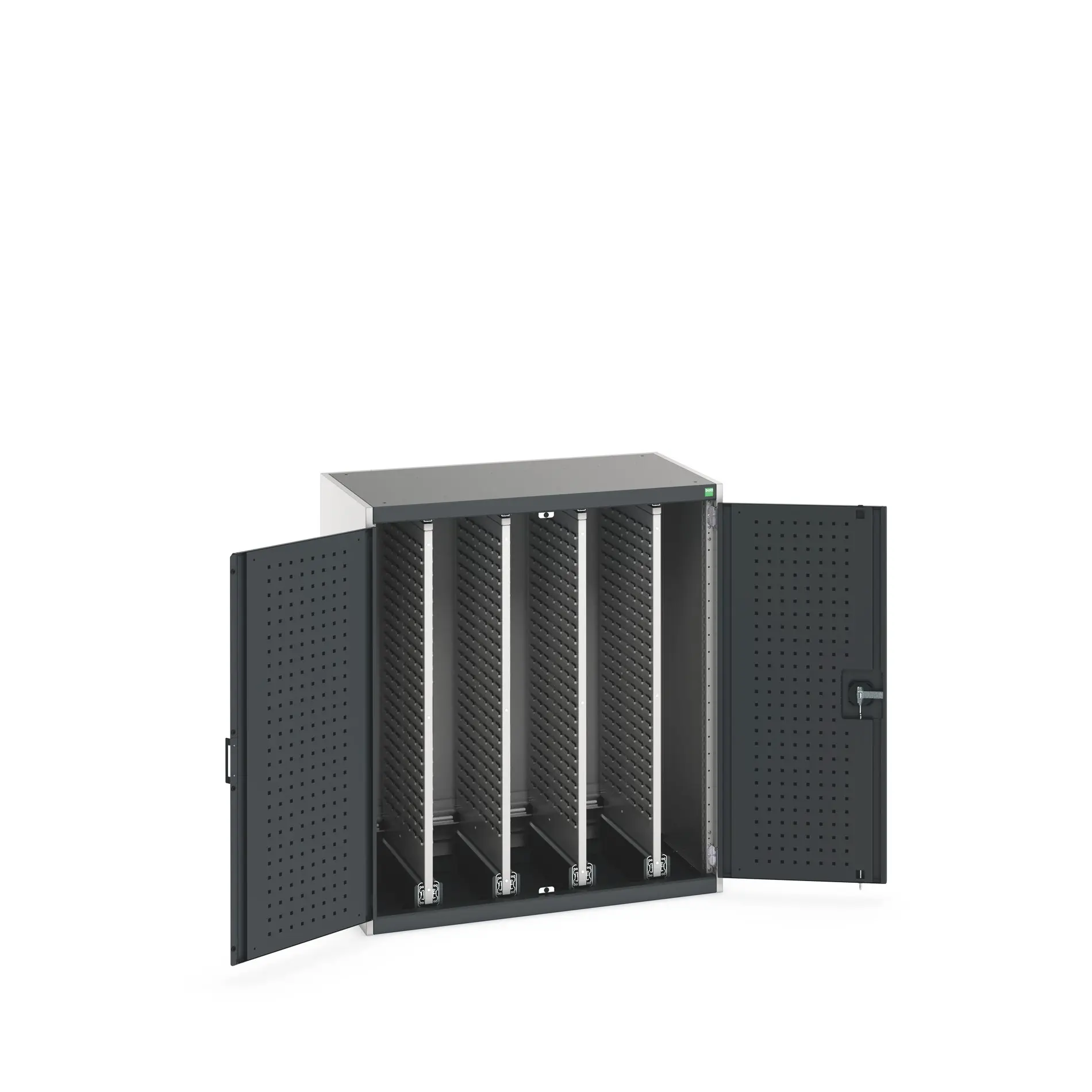 Produktfoto 1 von Bott Aufbewahrungsschrank Typ Schrank Freistehend 2 Tür/en 1200 mm 1050 mm 650 mm Stahlblech