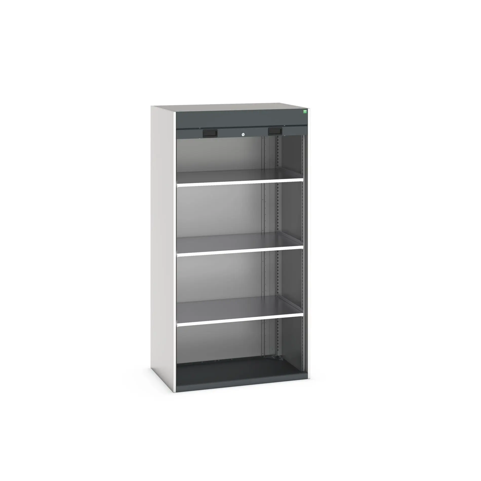 Produktfoto 1 von Bott Aufbewahrungsschrank Typ Regalschrank Freistehend 1 Tür/en 3 Regal/e 2000 mm 1050 mm 650 mm Stahlblech