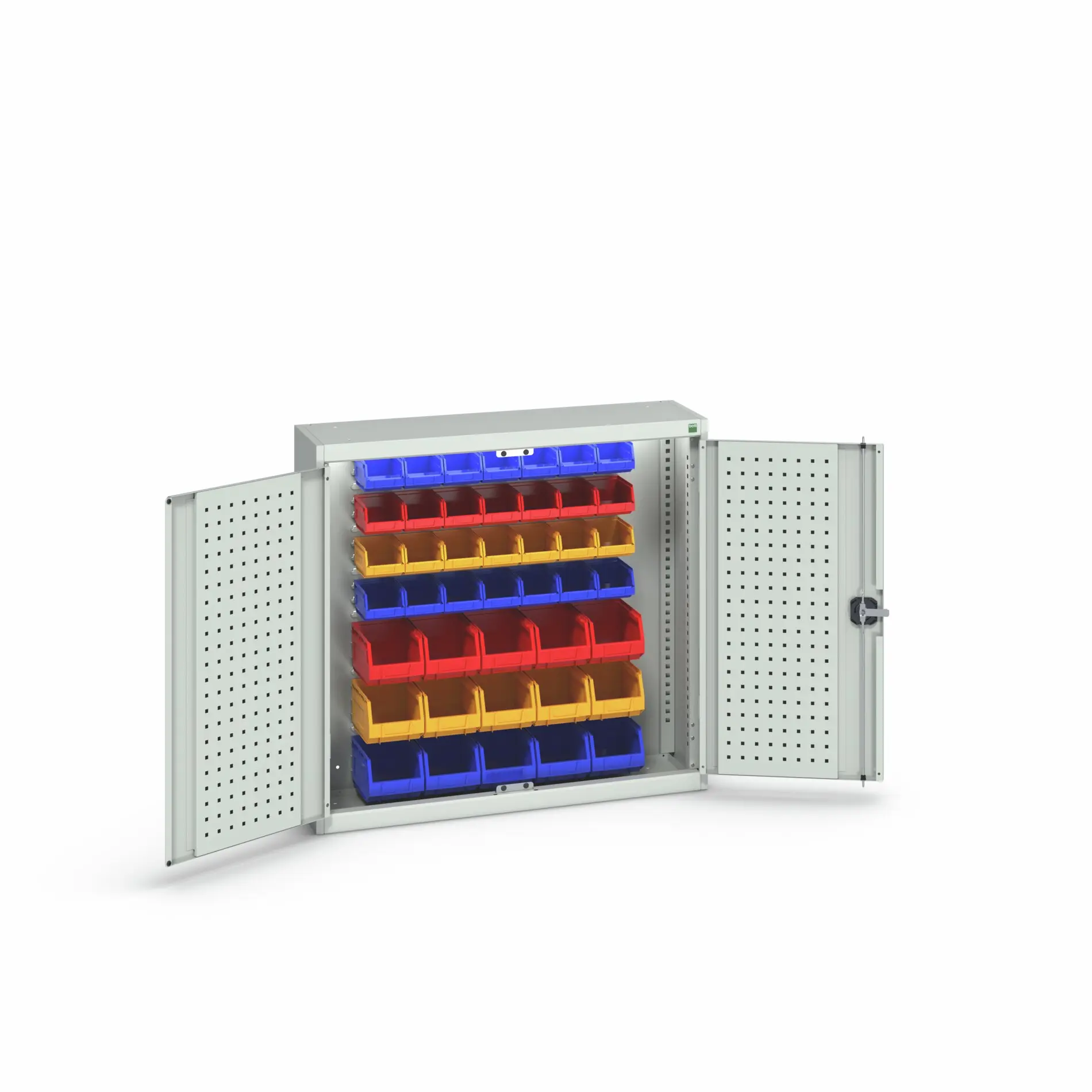 Produktfoto 1 von Bott Aufbewahrungsschrank Typ Wandschrank 2 Tür/en 1000 mm 1050 mm 325 mm Stahlblech