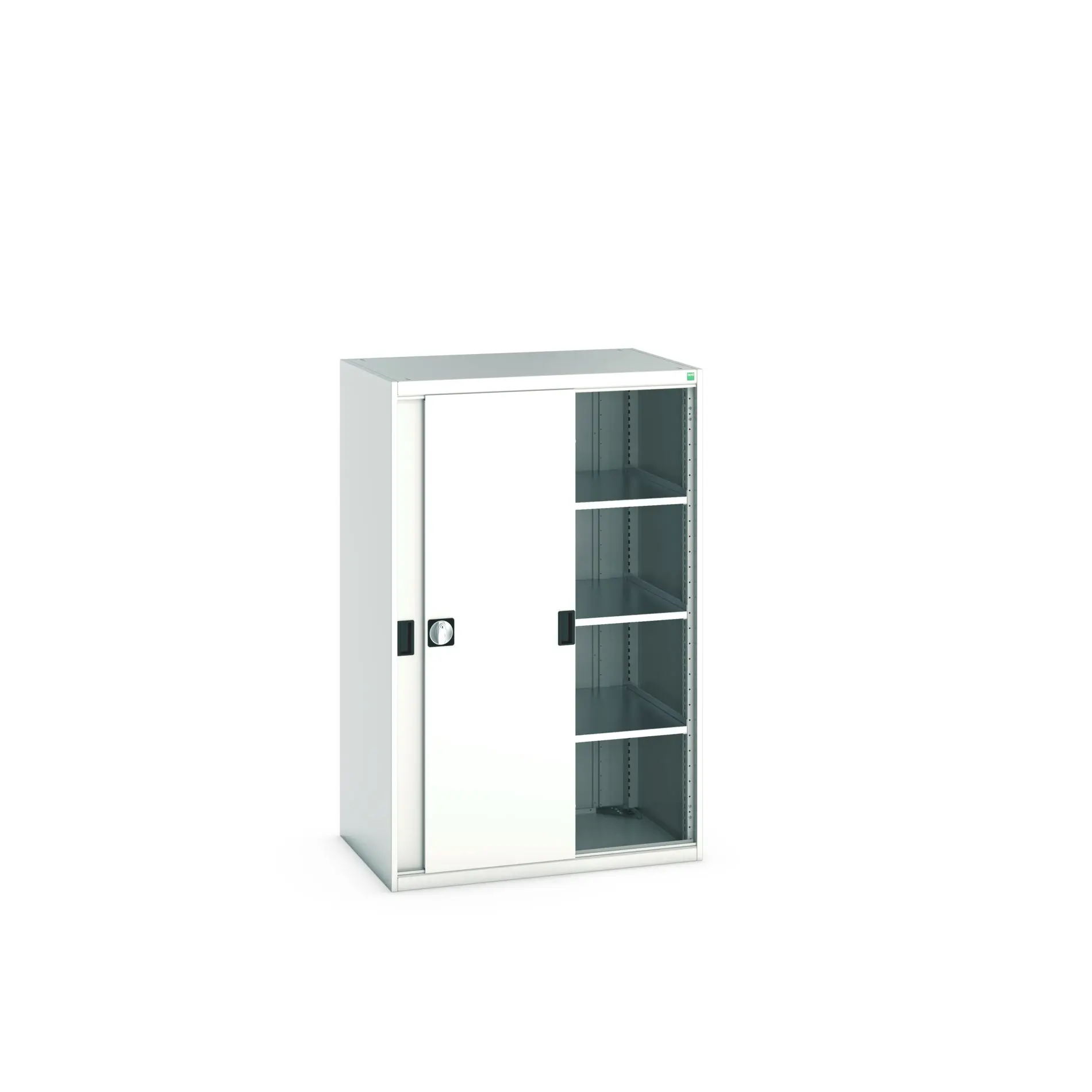 Produktfoto 1 von Bott Schrank Typ Regalschrank Freistehend 1 Tür/en 3 Regal/e 1600 mm 1050mm Abschließbar 650 mm Stahlblech