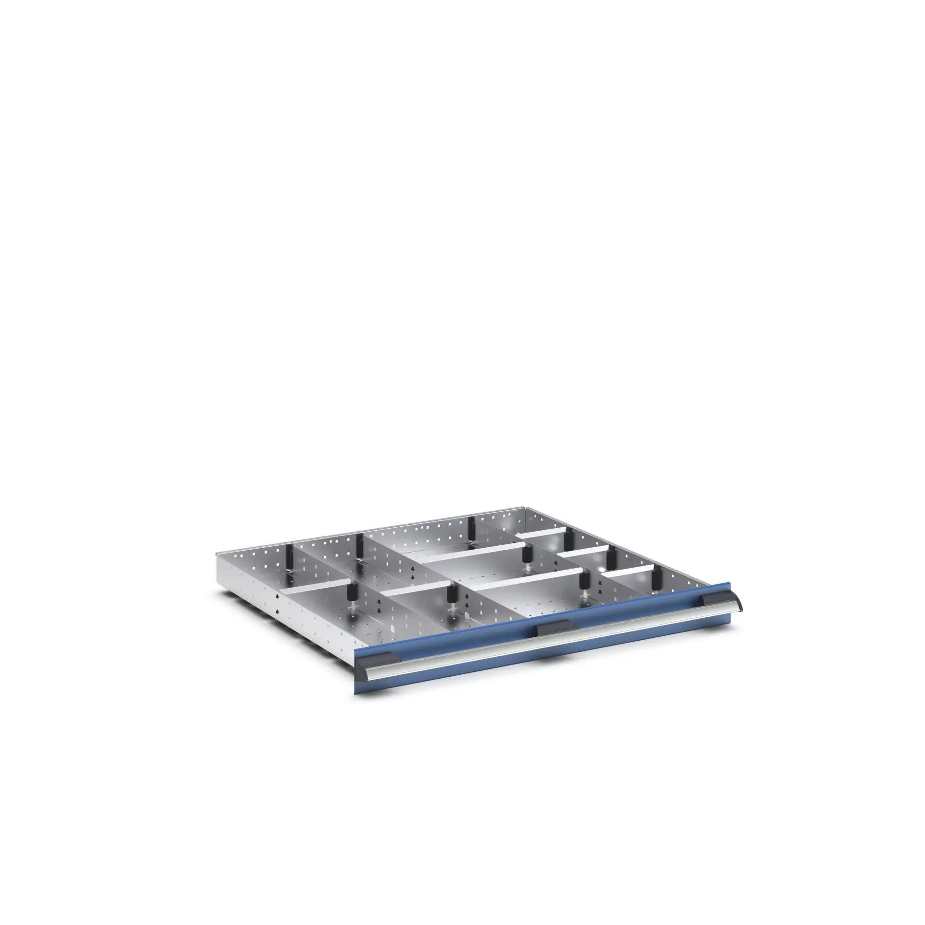Produktfoto 1 von Bott Trennwandset, Typ Trennwand für Schubladen, Stahlblech, Silber