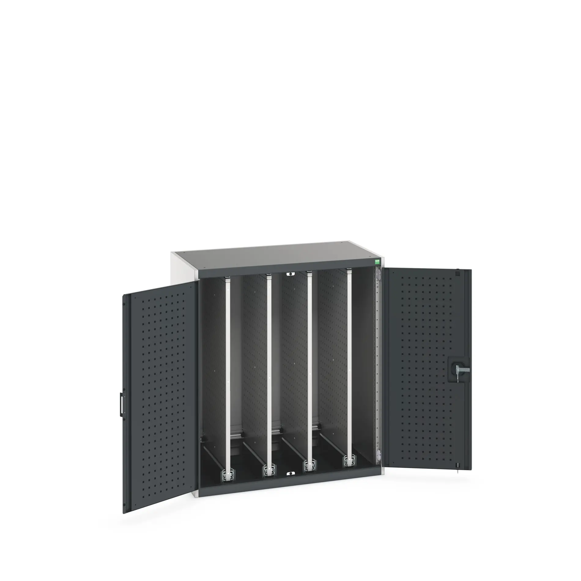 Produktfoto 1 von Bott Aufbewahrungsschrank Typ Schrank Freistehend 2 Tür/en 1200 mm 1050 mm 650 mm Stahlblech