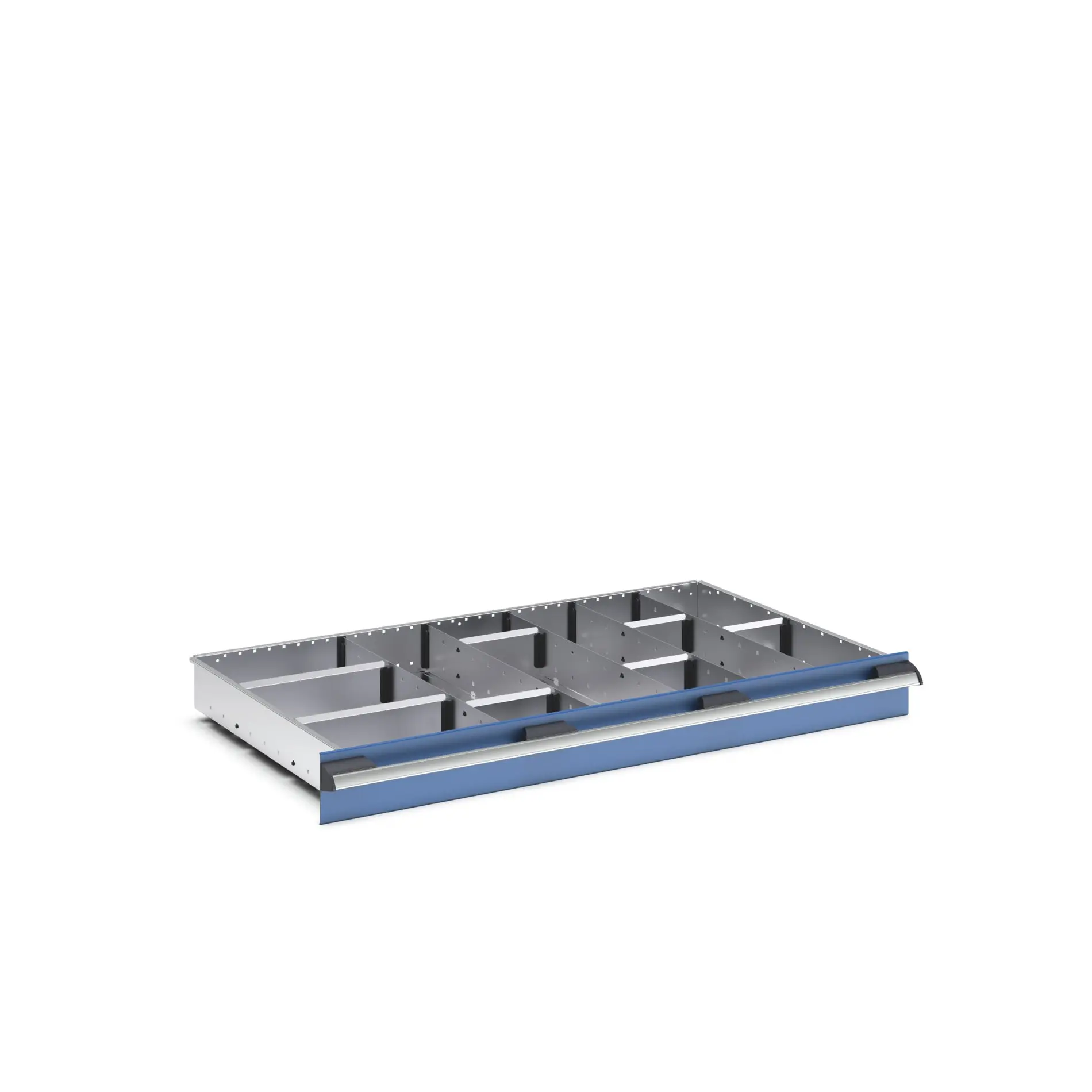 Produktfoto 1 von Bott Trennwandset, Typ Trennwand für Schubladen, Stahlblech, Silber