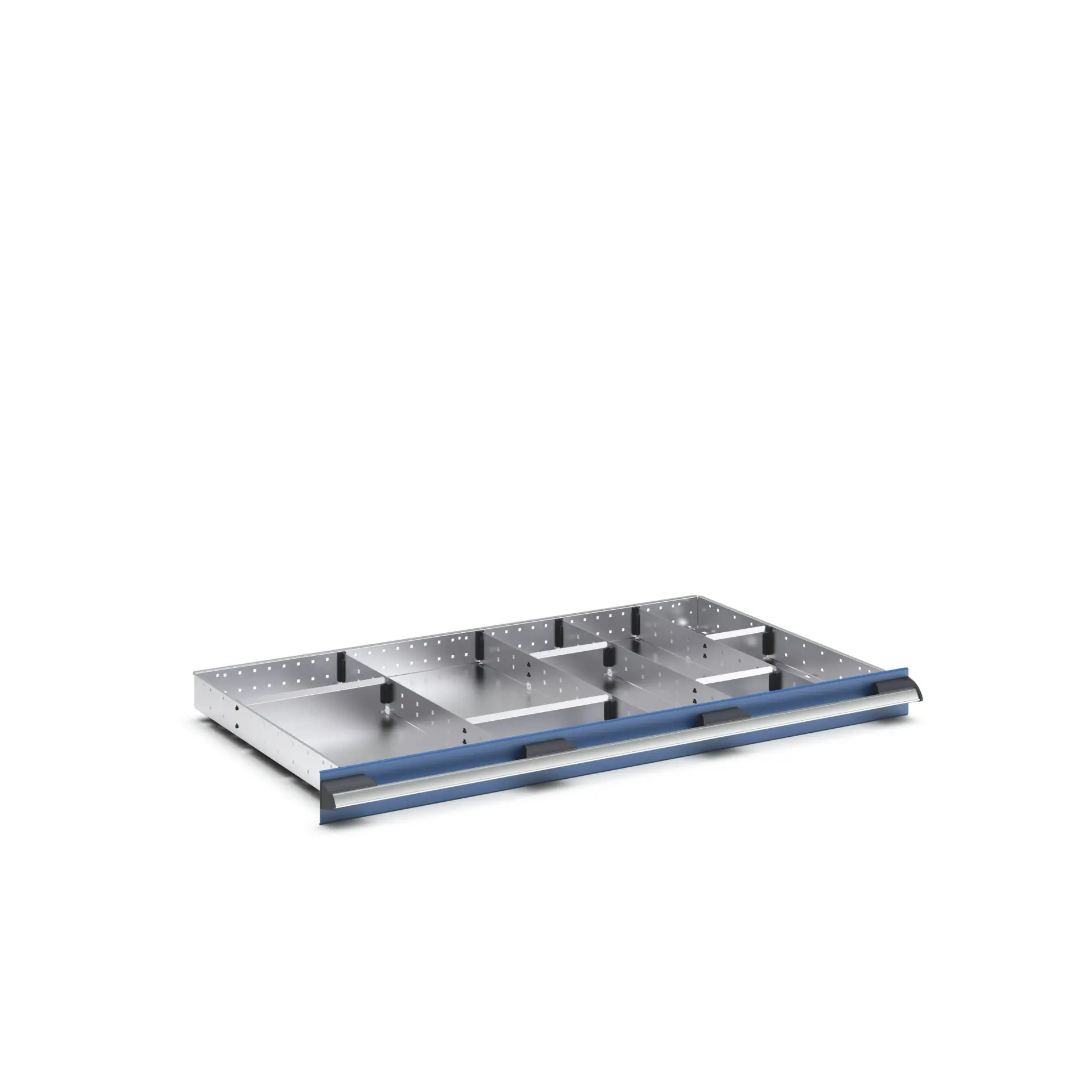 Produktfoto 1 von Bott Trennwandset, Typ Trennwand für Schubladen, Stahlblech, Silber