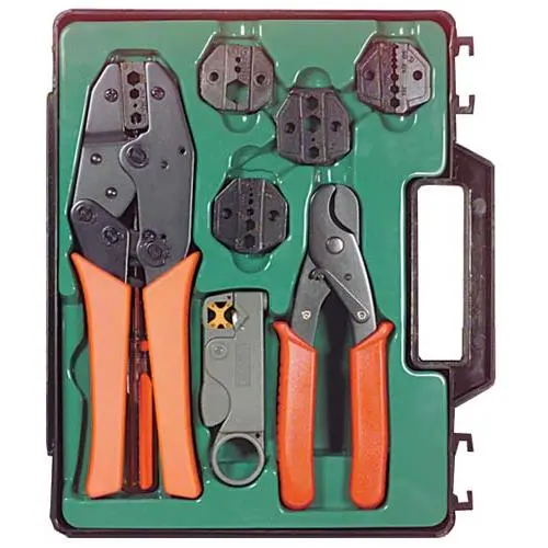 Produktfoto 1 von L-Com Crimp-Set Crimp- und Abisolier-Set Crimp- und Abisolier-Set