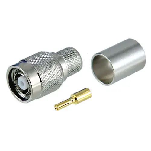 Produktfoto 1 von L-Com ART Stecker Koaxialsteckverbinder TNC-Steckverbinder, Kabel, 50 Ω Crimpbefestigung, Gerade