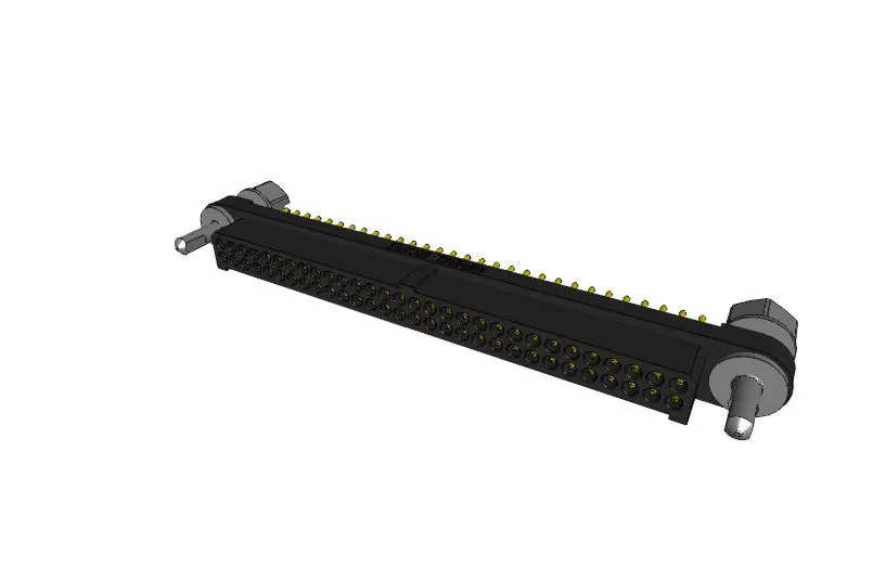 Produktfoto 1 von Amphenol Socapex MHDAS Leiterplattensteckverbinder Gerade, 60-polig / 2-reihig, Raster 1.27 mm Raster