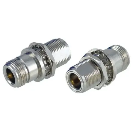 Produktfoto 1 von L-Com Koaxadapter, 50 Ω, Gerade, 1GHz