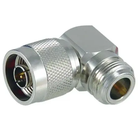 Produktfoto 1 von L-Com Koaxadapter, 50 Ω, gewinkelt, 1GHz