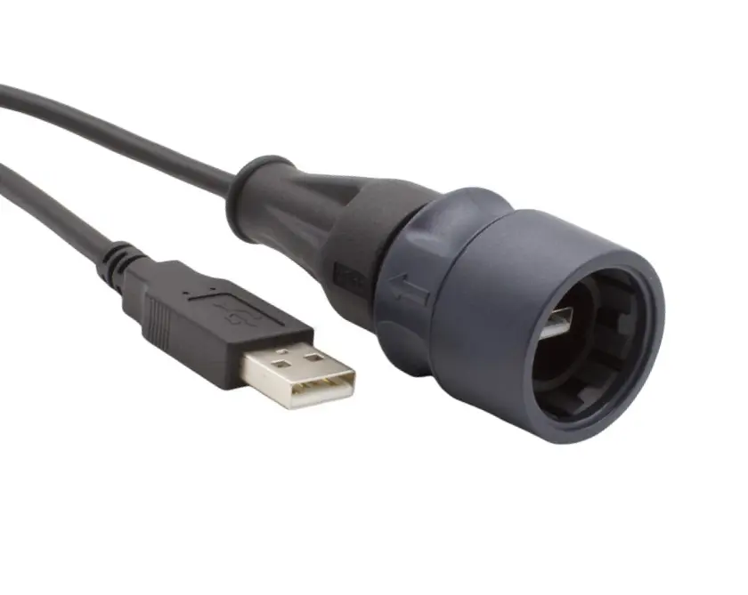 Produktfoto 1 von Bulgin USB-Kabel, USB 2.0 / USBA, 5m USB 2.0