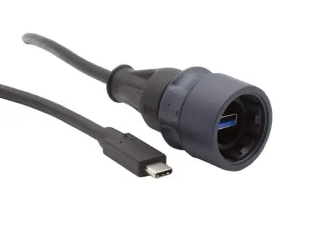 Produktfoto 1 von Bulgin Stecker USB-Kabel, USB Stecker / USB, 3 m USB 3.0