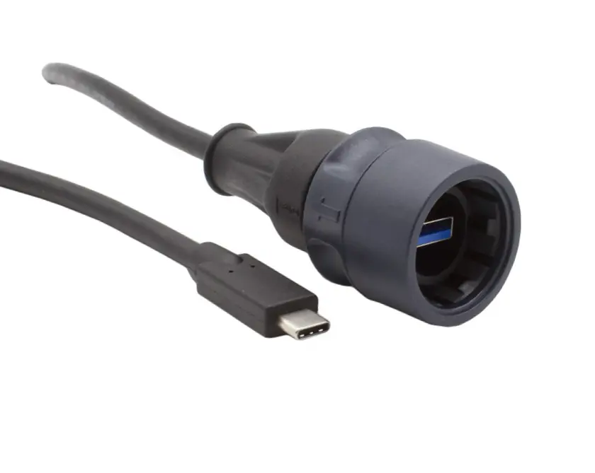 Produktfoto 1 von Bulgin USB-Kabel, USB / USB, 2m USB 3.0