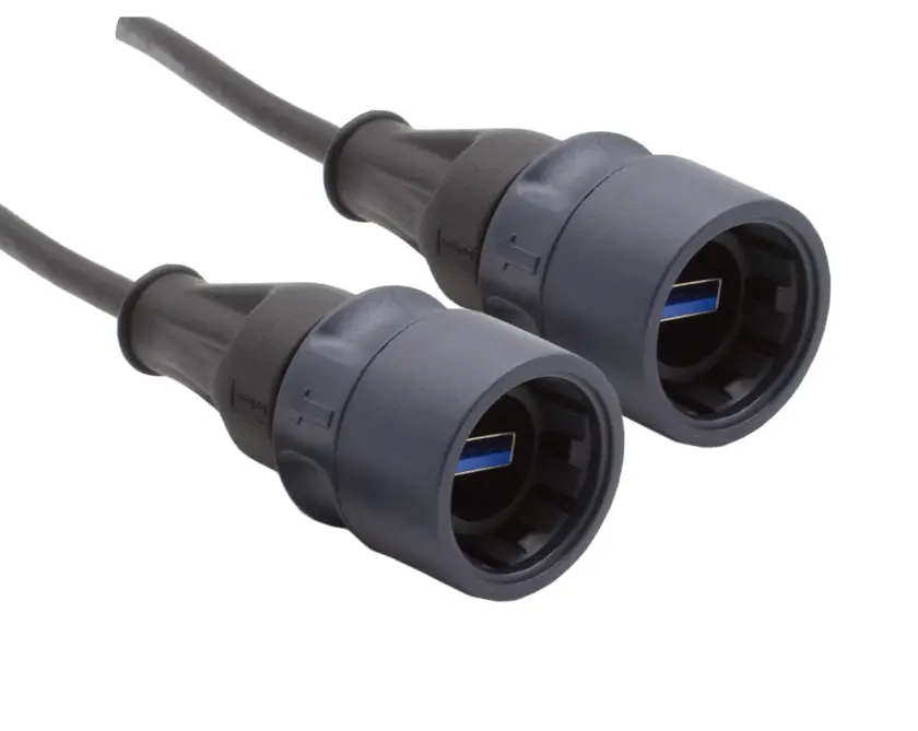 Bulgin USB-Kabel, USB / USB, 3m USB 3.0