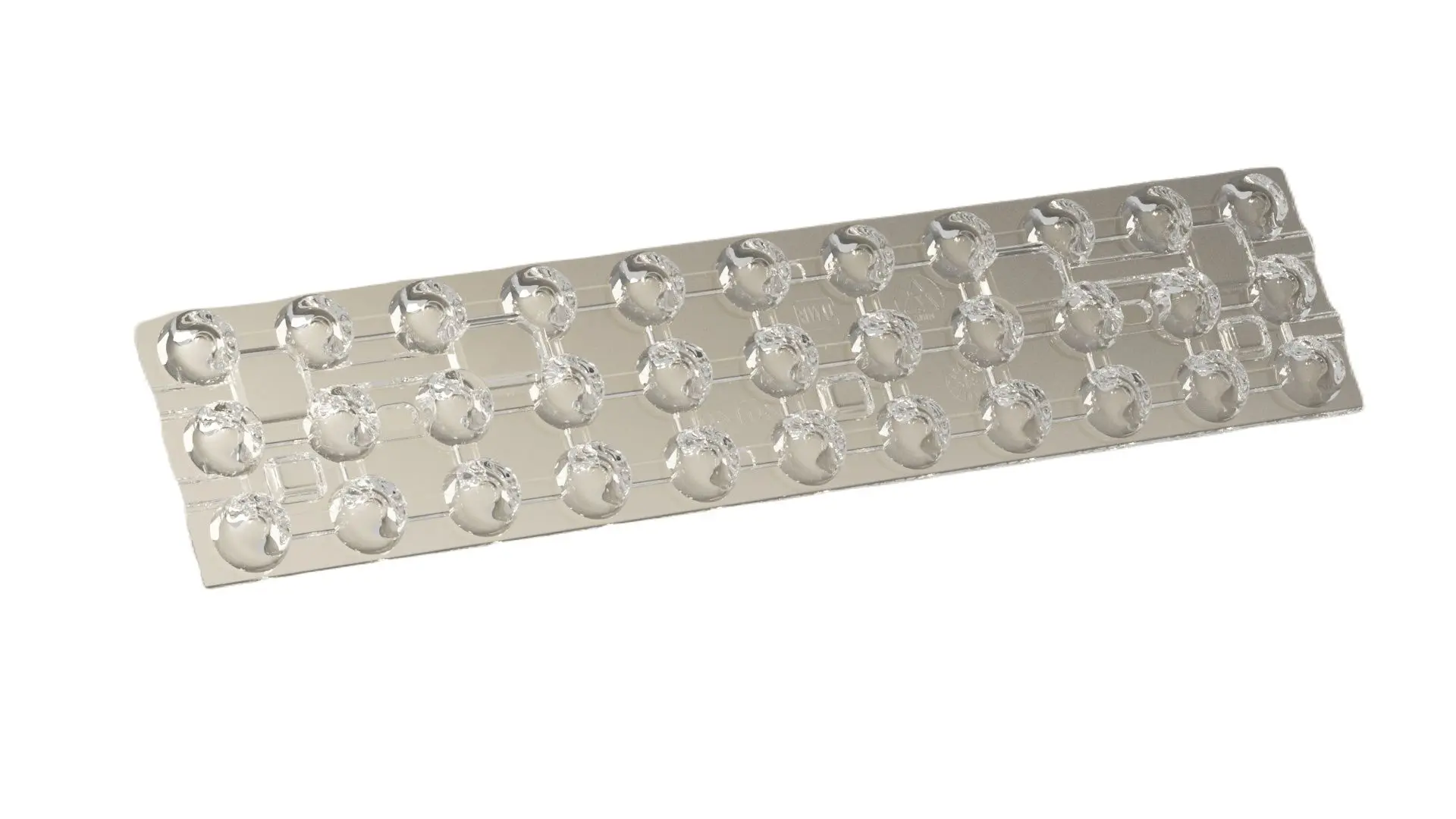 Produktfoto 1 von Carclo 33UP UWB LED Linse 33-LEDs aus Polymethylmethacrylat