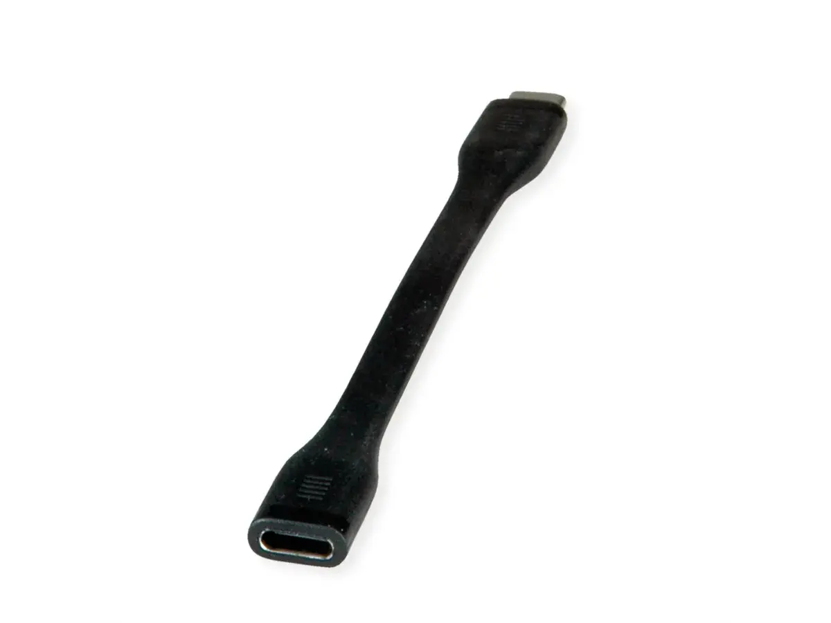 Produktfoto 1 von Roline USB-Kabel, USB C / USB C, 115mm USB 4.0