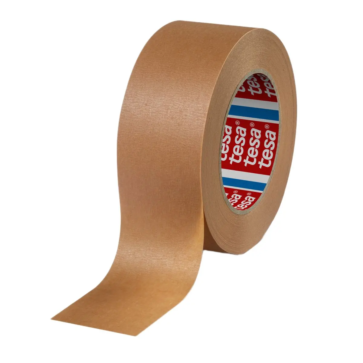Produktfoto 1 von Tesa Tesa Krepppapier Abdeckband Braun, Stärke 9 mm Naturgummi-Kleber 9 mm x 50 m