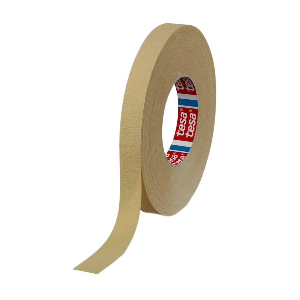 Produktfoto 1 von Tesa Tesa Krepppapier Abdeckband Braun, Stärke 19 mm Naturgummi-Kleber 19 mm x 50 m