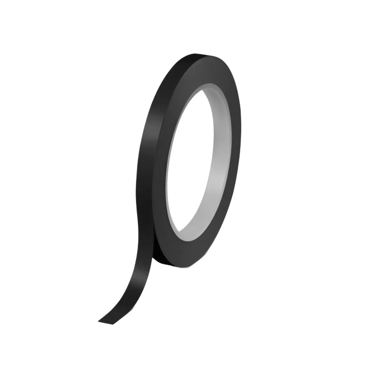 Produktfoto 1 von Tesa Tesa 60404 Colored Packband, Polyvinylchloridfolie, Schwarz, Stärke 67 μm, 9mm x 66 m