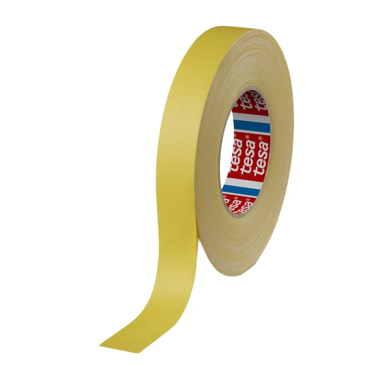 Produktfoto 1 von Tesa 04661-00034-00 Gewebeband, Acrylbeschichtetes Tuch Gelb, 0.3mm x 25mm x 50m