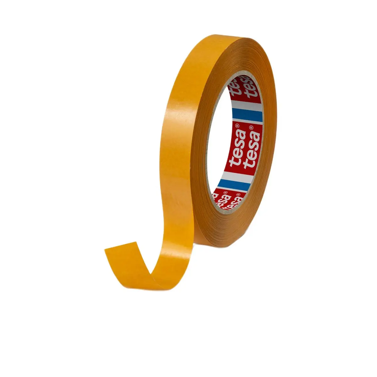 Produktfoto 1 von Tesa 04900-00018-00 Doppelseitiges Klebeband, bronzefarben, Stärke 0.05mm, 19mm x 55m