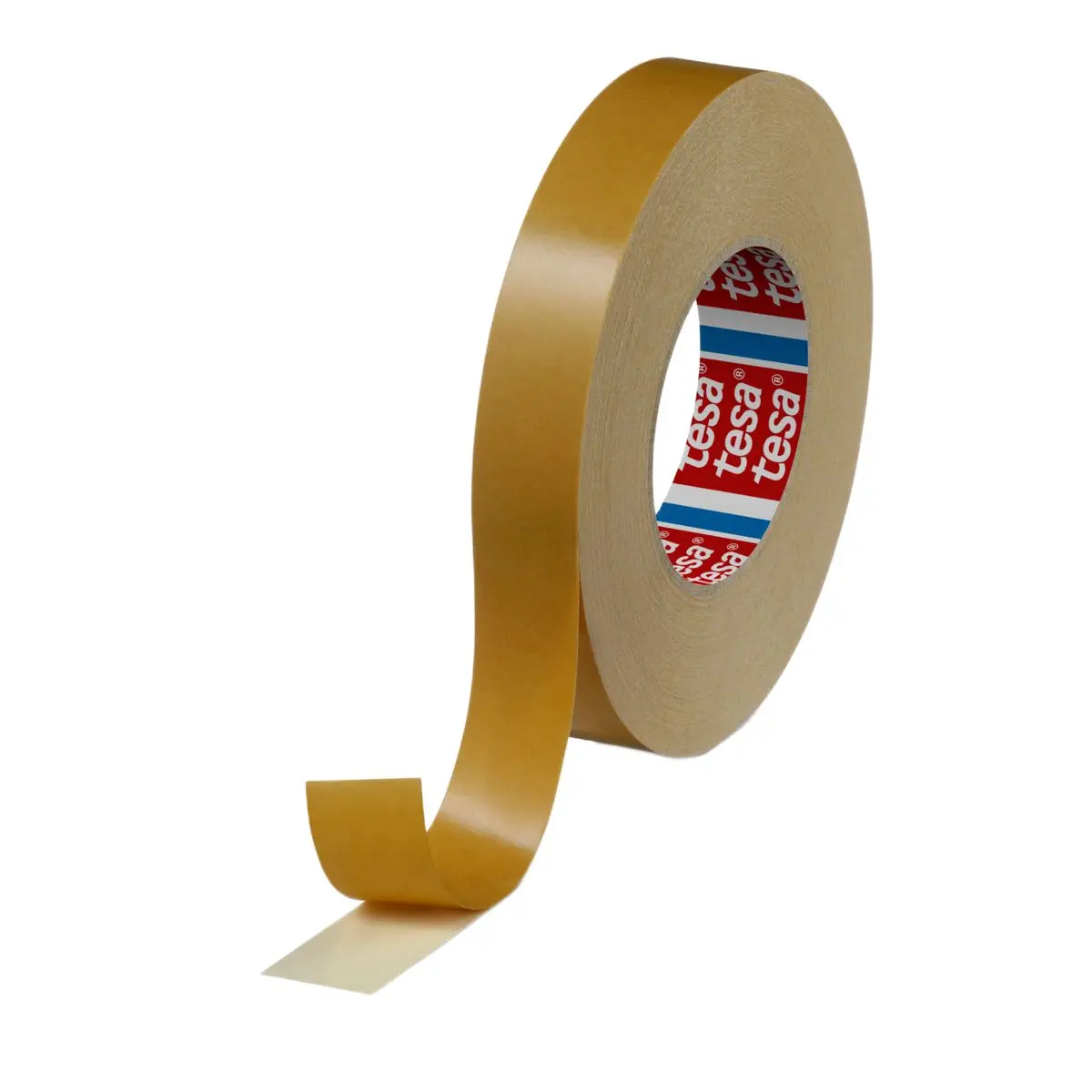 Produktfoto 1 von Tesa 04961-00079-00 Doppelseitiges Klebeband, Weiß, Stärke 0.205mm, 25mm x 50m