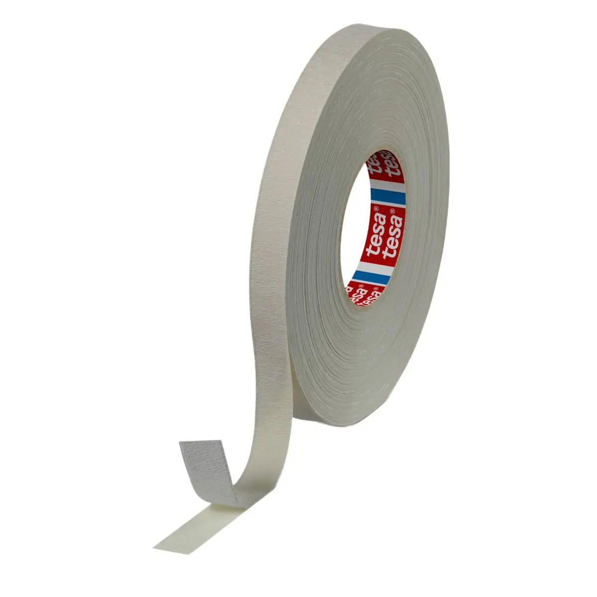 Produktfoto 1 von Tesa 04974-00081-00 Doppelseitiges Klebeband, Weiß, Stärke 0.38mm, 19mm x 50m