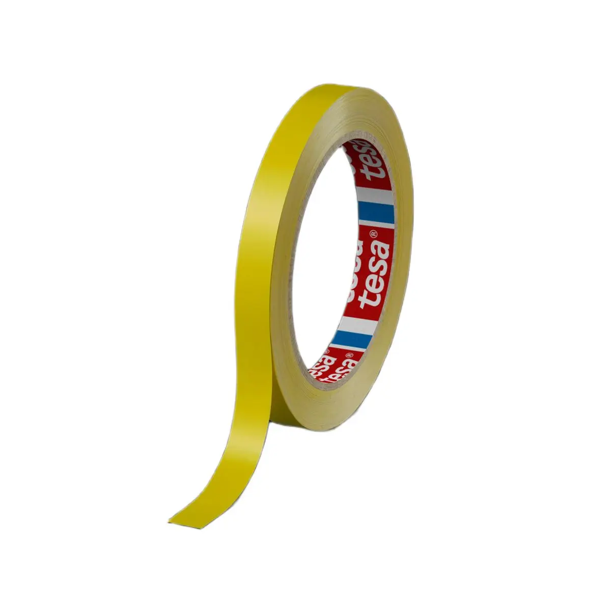 Tesa Paketband, PVC-Folie, Gelb, Stärke 0.067mm, 12mm x 66m