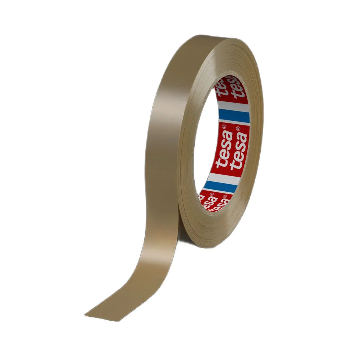 Produktfoto 1 von Tesa Tesa 60422 Colored Packband, Polyvinylchloridfolie, Kunstleder, Stärke 88 μm, 19mm x 66 m