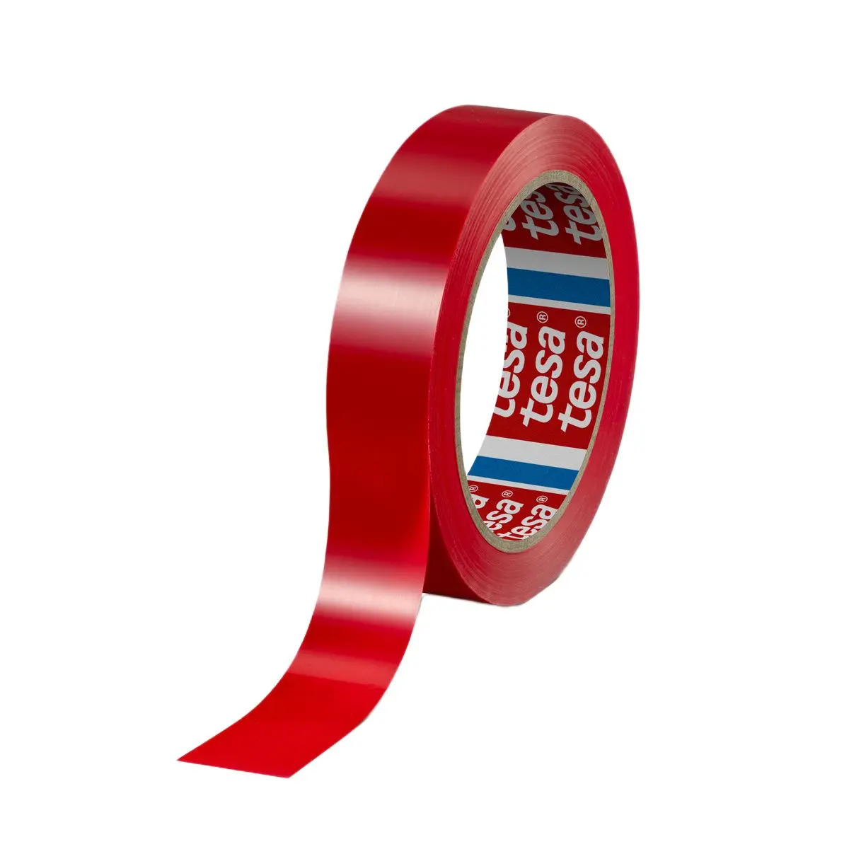 Produktfoto 1 von Tesa Tesa Polyvinylchloridfolie Abdeckband Rot, Stärke 25 mm Naturgummi-Kleber 25 mm x 66 m