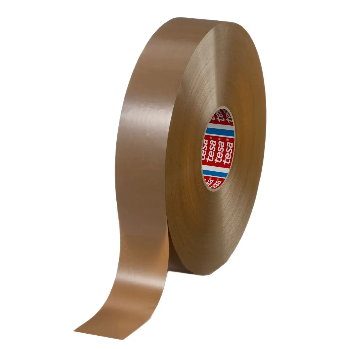 Tesa Tesa 4124 Packband, Polyvinylchloridfolie, Weiß, Stärke 65 μm, 25 mm x 66 m