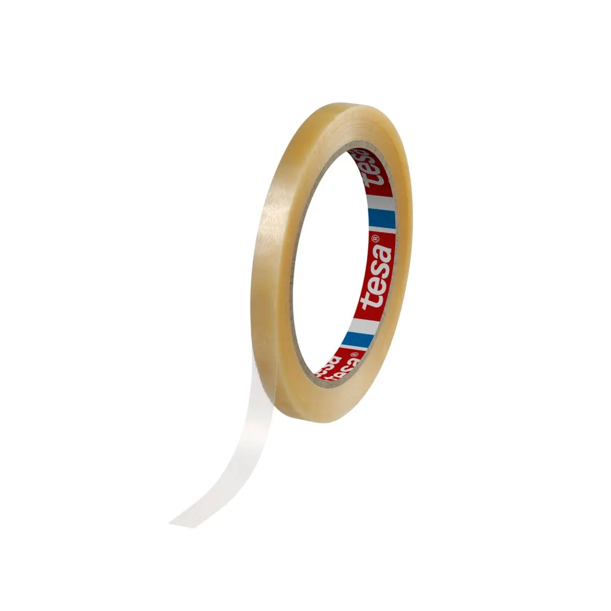 Produktfoto 1 von Tesa Tesa 4204 PV0 Packband, Polyvinylchloridfolie, Klar, Stärke 52 μm, 9 mm x 66 m
