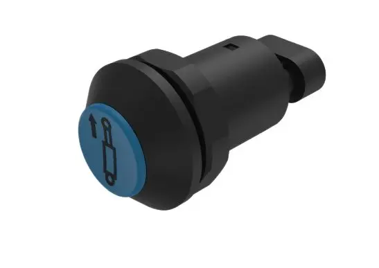 Produktfoto 1 von EAO Series 09 Druckschalter Tastend Panel Ø 30 mm, 1 Schließer 48 V ac, IP40
