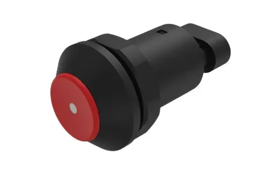 Produktfoto 1 von EAO Series 09 Druckschalter Rot Beleuchtet Tastend Panel Ø 30 mm, 1 Schließer, IP40