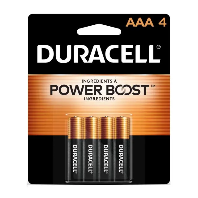 Produktfoto 1 von Duracell MN2400 AAA-Einwegbatterie, Alkali-MnO2, 1.5 V