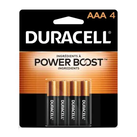 Produktfoto 1 von Duracell MN2400 AAA Batterie, Alkalisch, 1.5 V