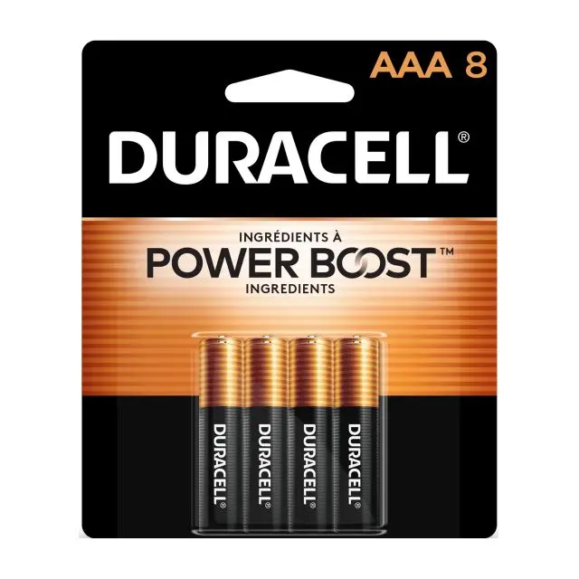 Produktfoto 1 von Duracell MN2400 AAA-Einwegbatterie, Alkali-MnO2, 1.5 V