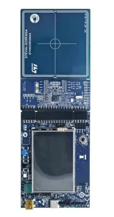 Produktfoto 1 von STMicroelectronics Entwicklungskit für das universelle Hochleistungs-NFC-Gerät ST25R300 und EMVCo-Lesegerät MCU,